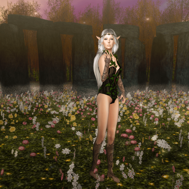 EMO-tions corset and hair