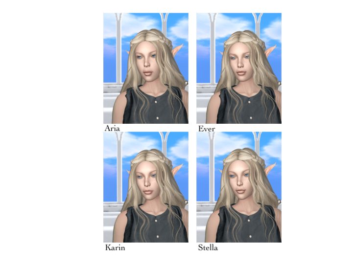 Lelutka Head Comparison